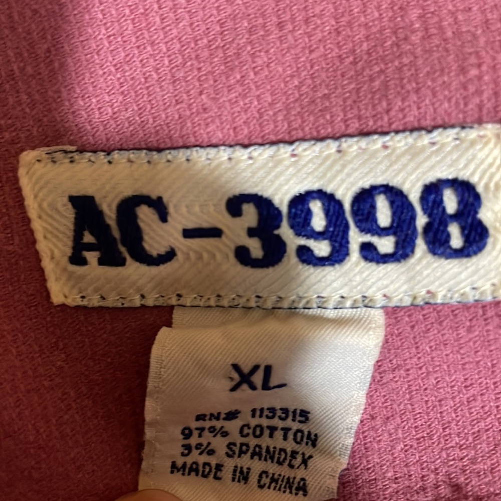 AC-3998 Mauve Cropped Corduroy Jacket - Picture 5 of 5